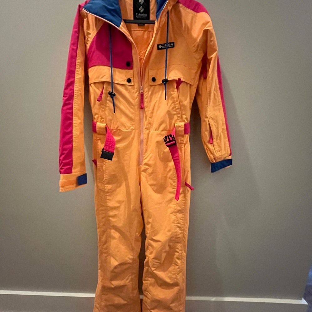 Columbia Orange and Pink Women's Jumpsuit